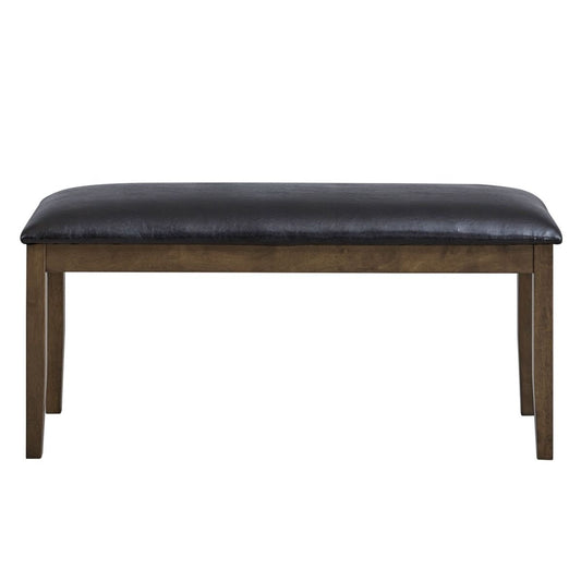 Damica - Bench - Brown / Walnut