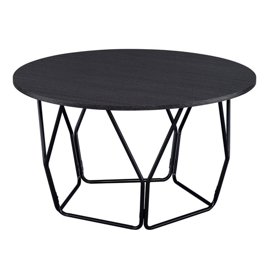 Sytira - Coffee Table - Espresso & Black