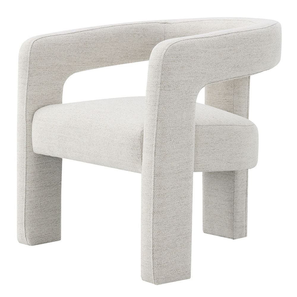 Lomas Side Chair (Set of 2) Beige Boucle – The Home Furniture