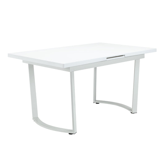 Palton - Dining Table - High Gloss White