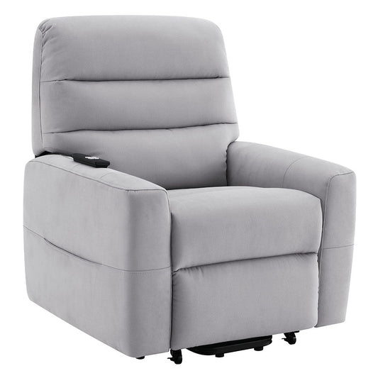 Freddie - Power Motion Recliner With Lift - Gray