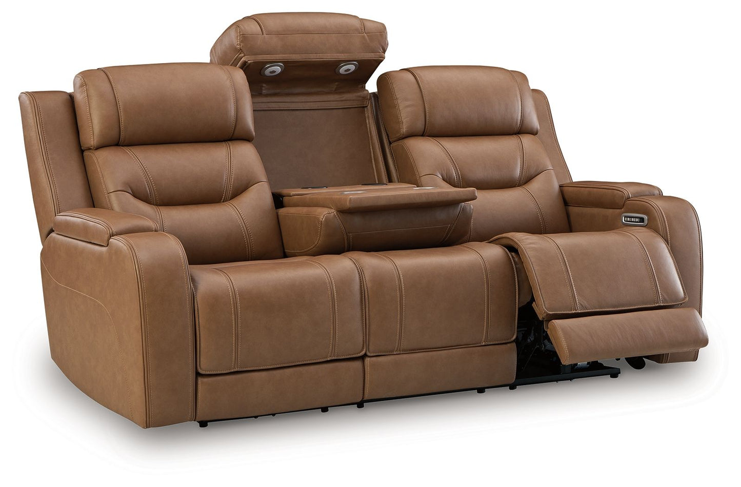 Knightington - Power Reclining Sofa With Audio Seating