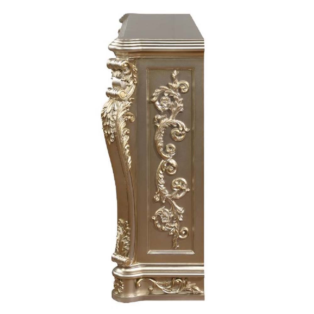 Sorina - Fireplace - Antique Silver