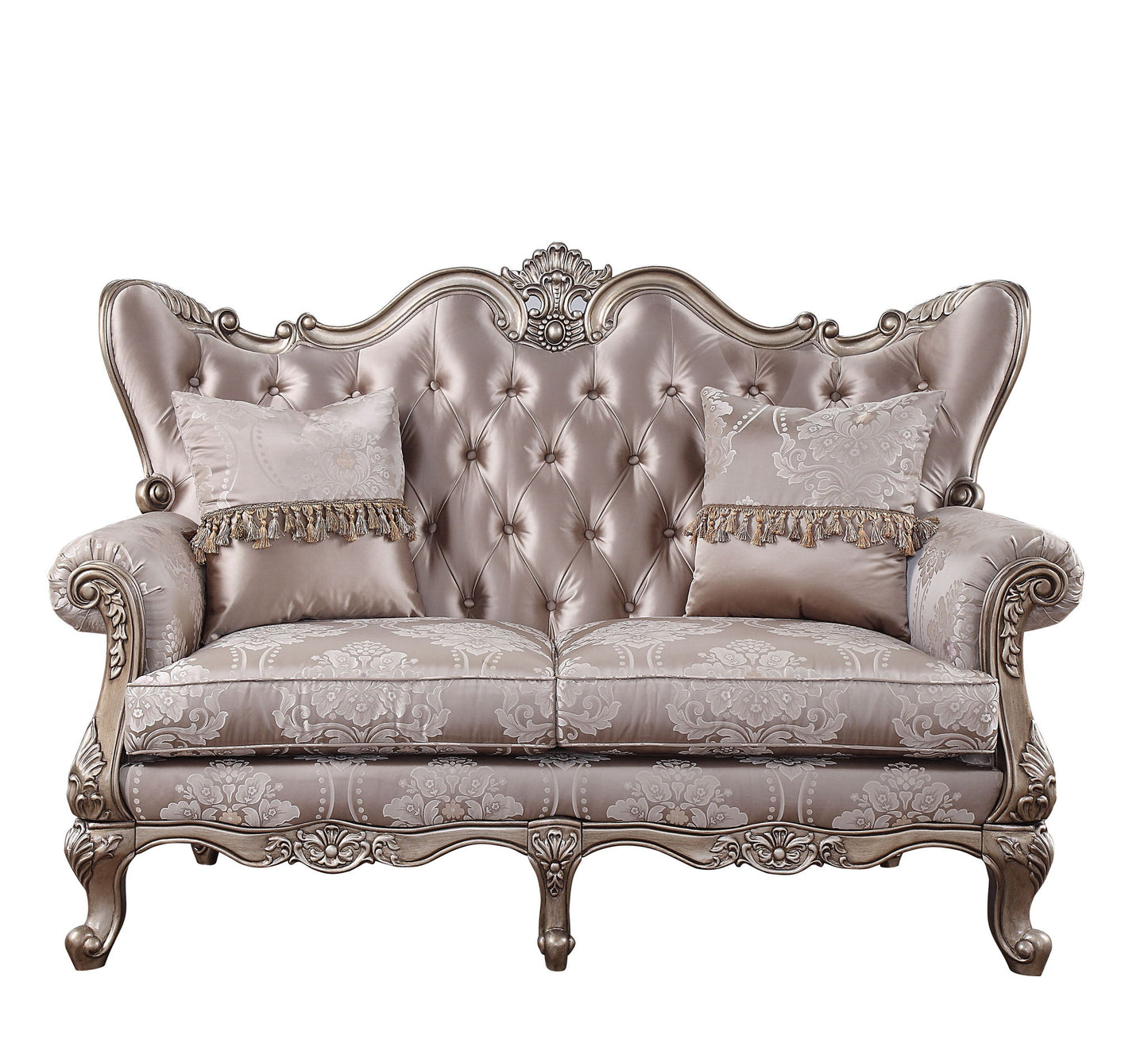 Jayceon - Loveseat - Fabric & Champagne