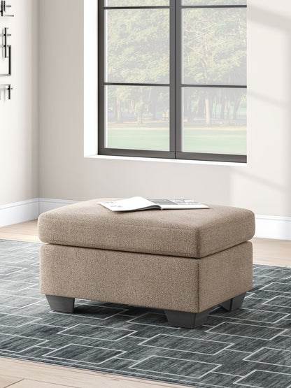 Triston-Peaks - Ottoman - Suede