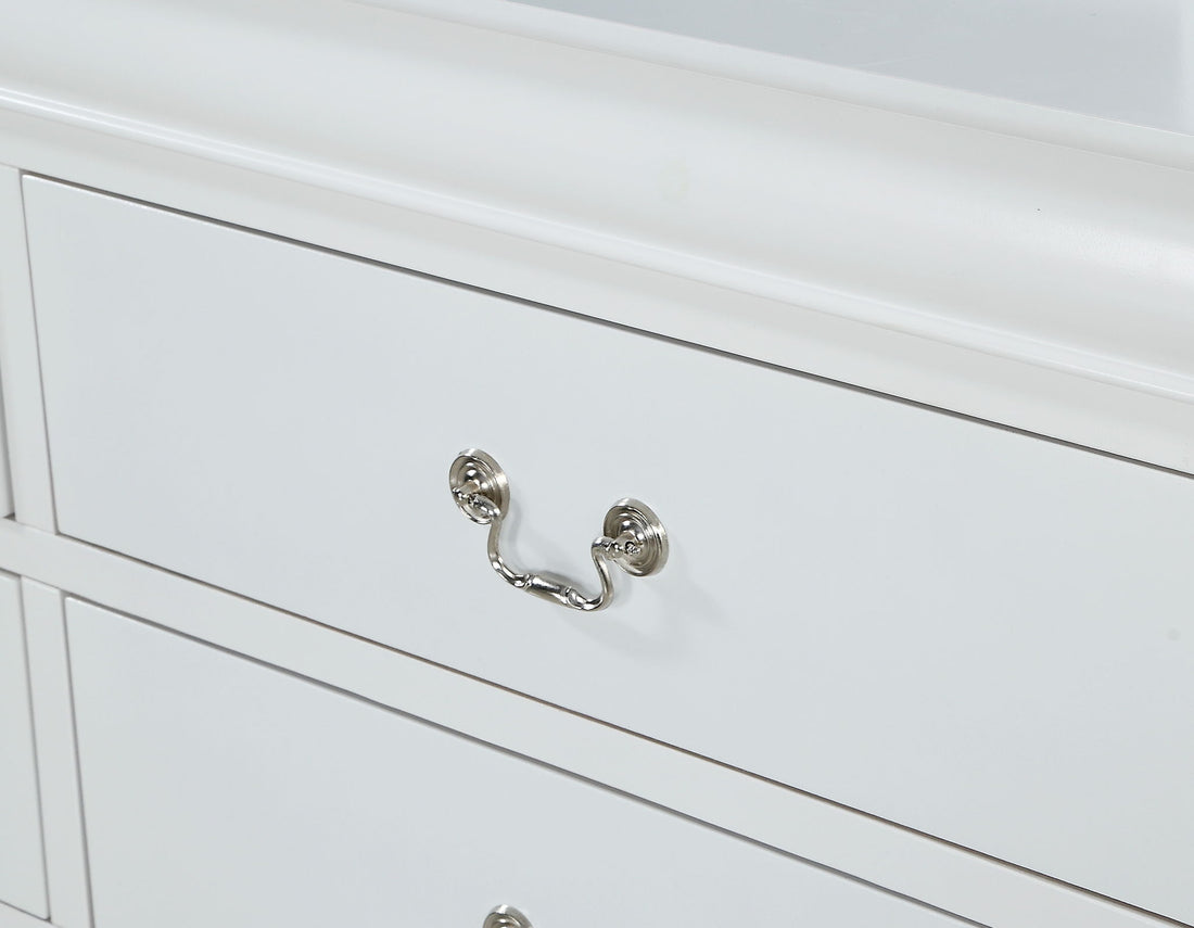 LOUIS PHILIP NIGHT STAND WHITE