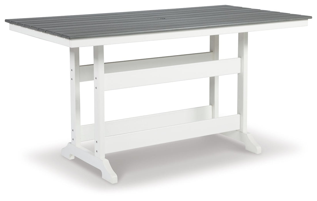 Transville - Counter Table W/Umb Opt