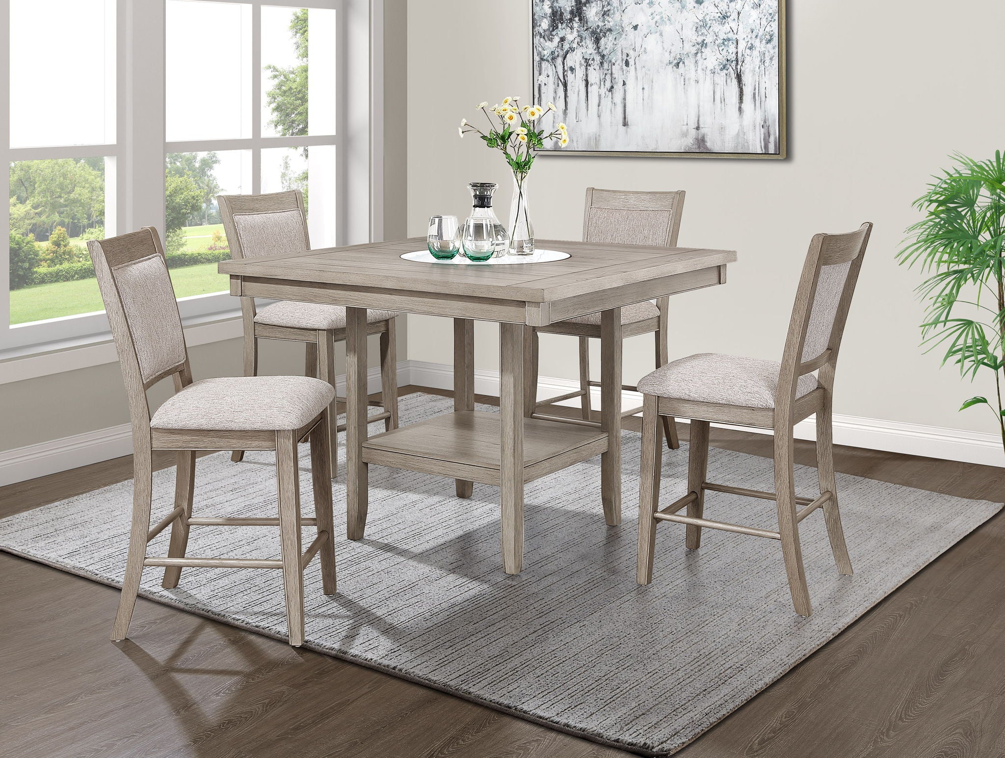 FULTON COUNTER HT CHAIR WHITE OAK