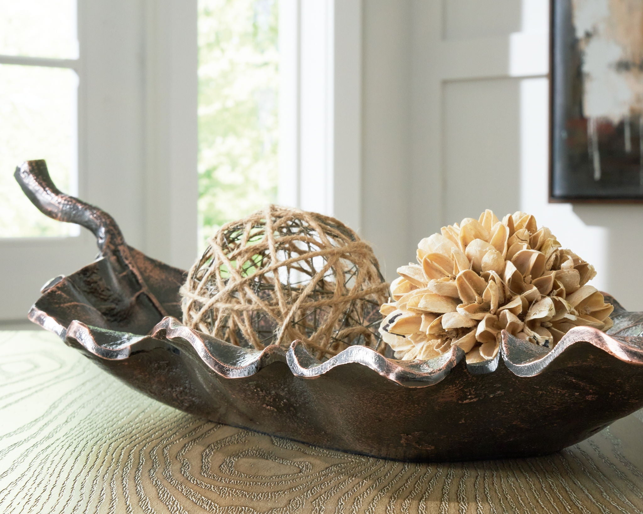 Avermund - Sculpture - Antique Copper Finish