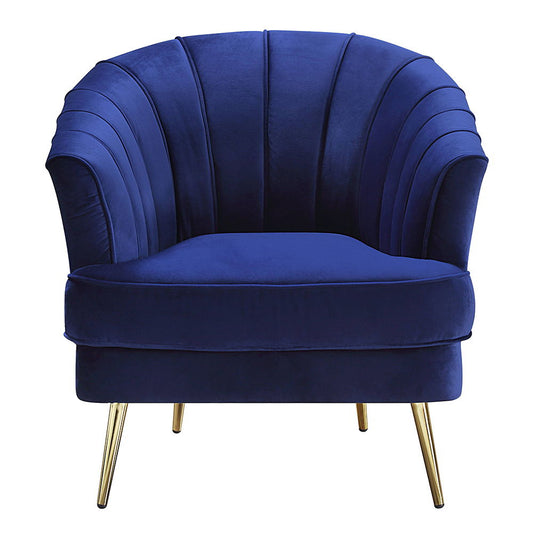 Eivor - Chair - Blue Velvet