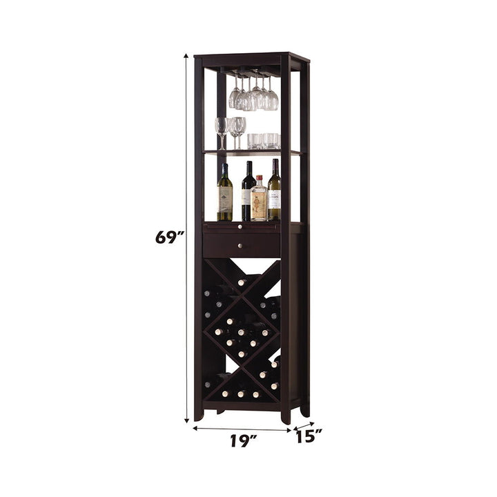 Casey - Wine Cabinet - Wenge