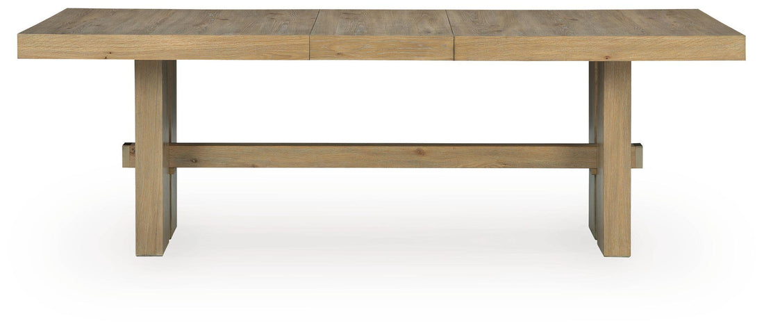Lasinger - Rectangular Dining Room Extension Table - Light Brown