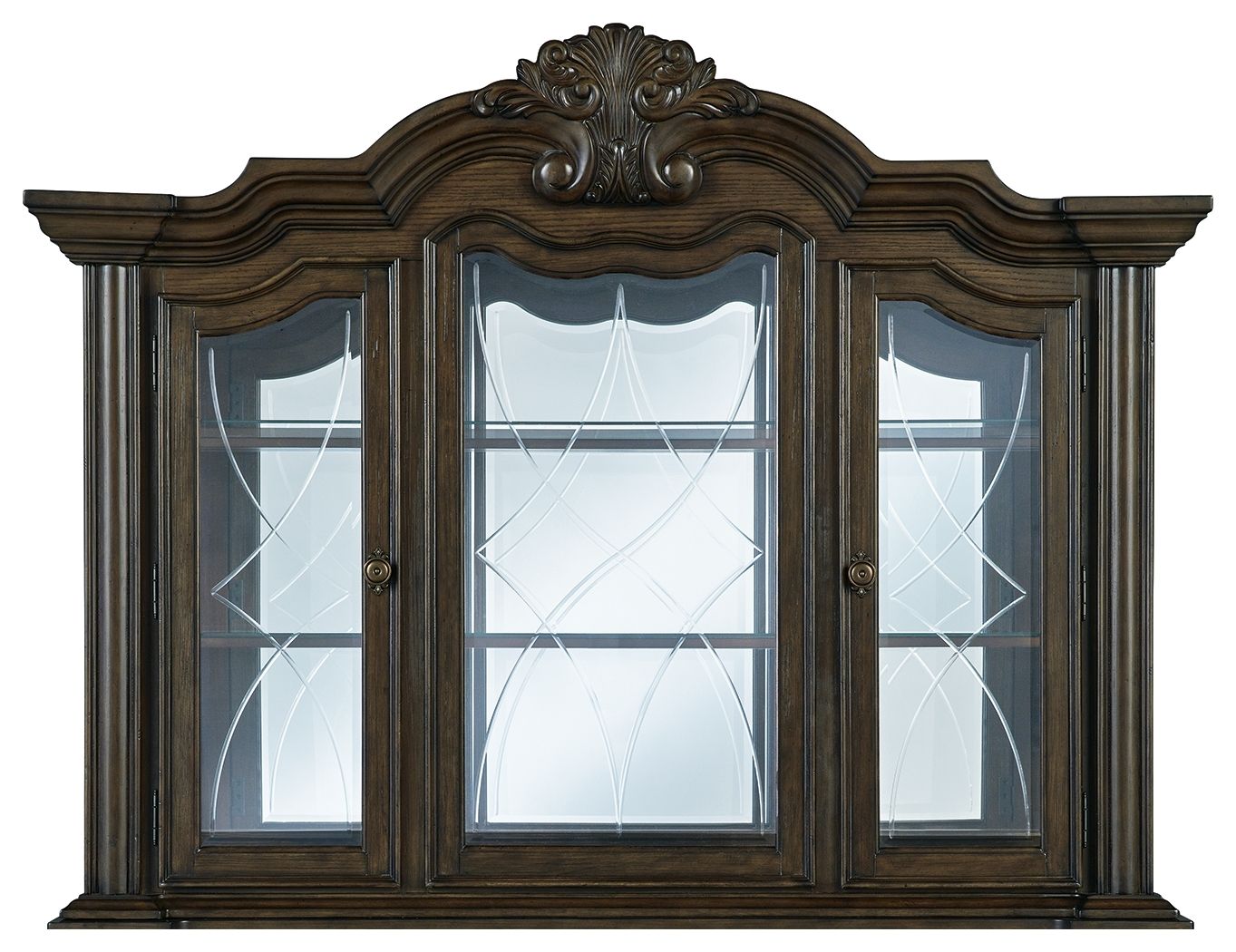 Maylee - Dining Room Hutch - Dark Brown