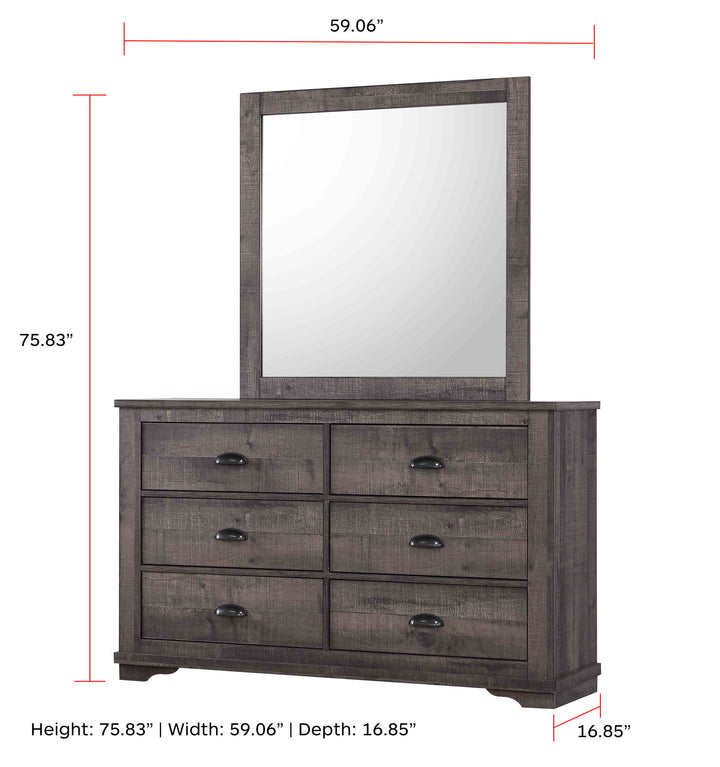 CORALEE DRESSER GREY
