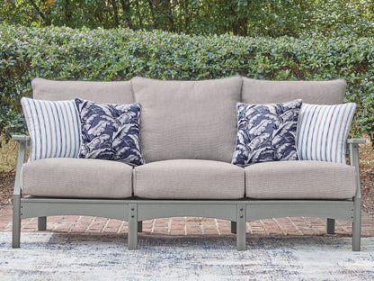 Cove Beach - Sofa With Cushion - Gray