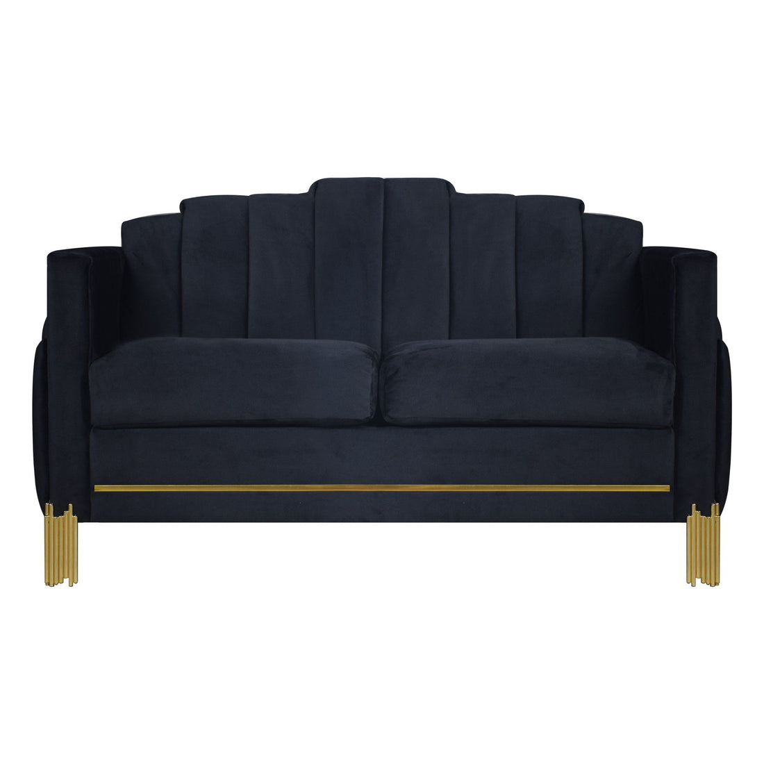 Empire - Lighted Loveseat - Black