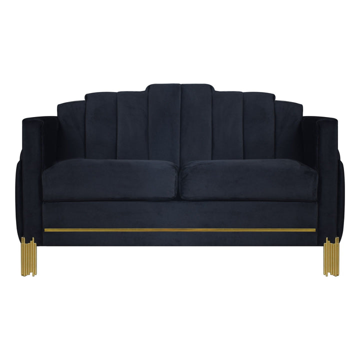Empire - Lighted Loveseat - Black