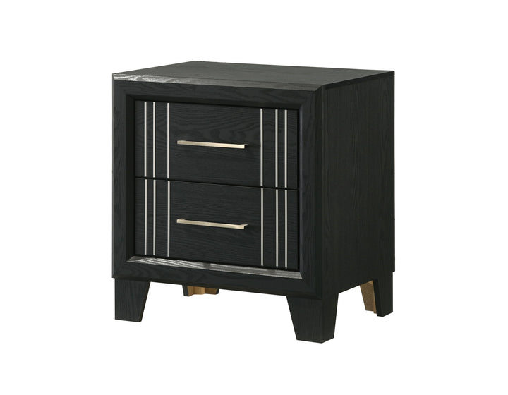 CHARLIE NIGHT STAND-CHARCOAL