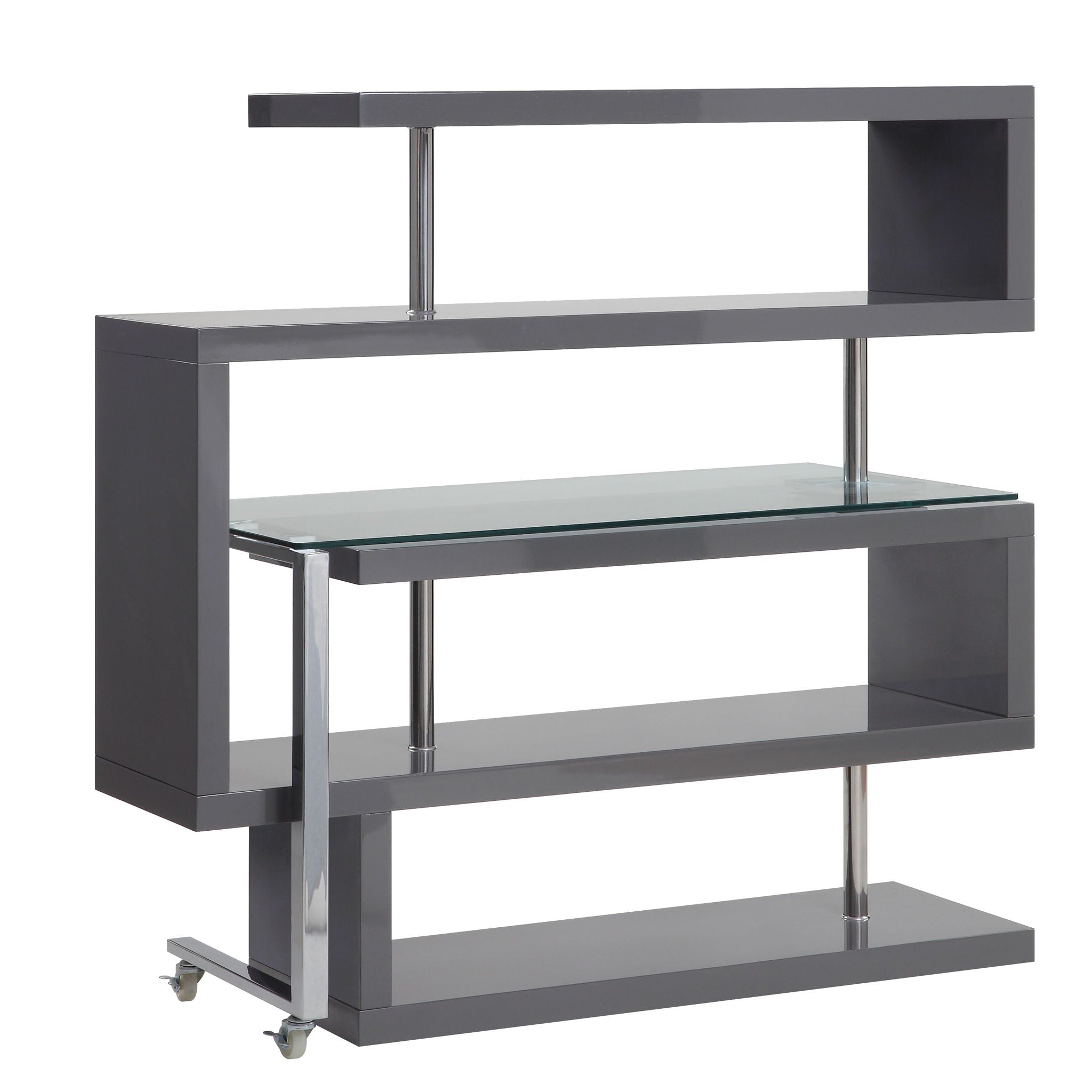 Buck II - Writing Desk With Bookshelf