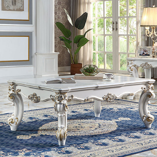 Vendome II - Coffee Table - Antique Pearl