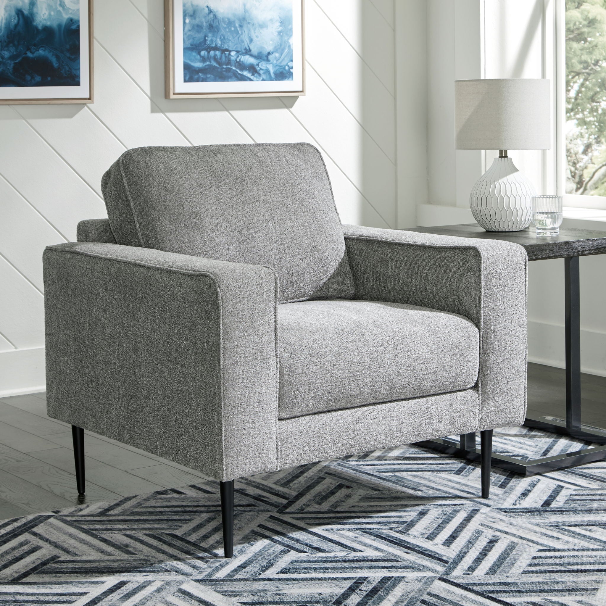 Hazela - Chair, Ottoman