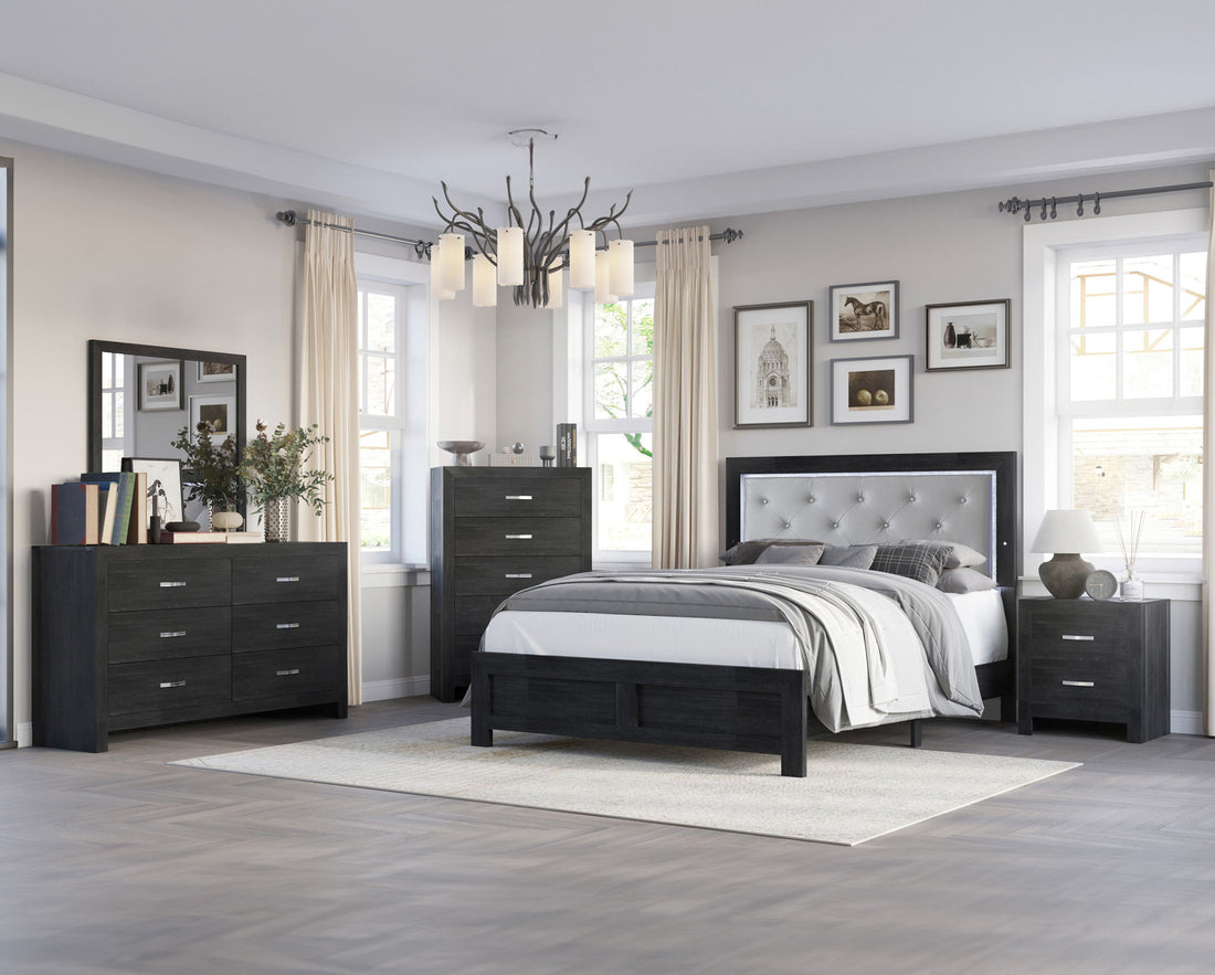 JAYLEN NIGHT STAND BLACK