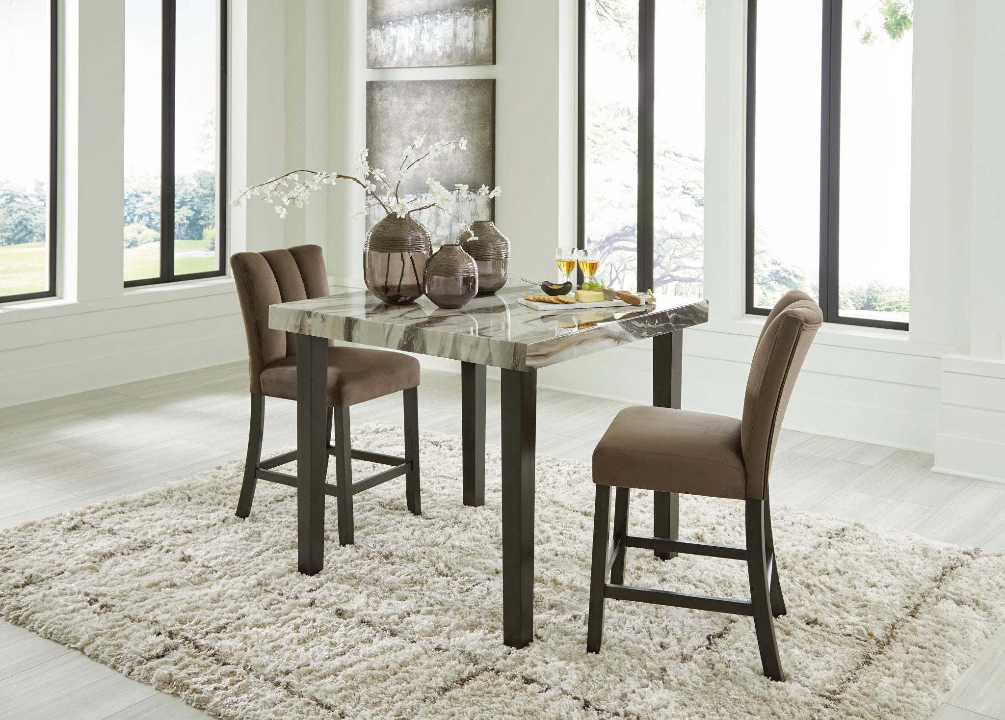 Jeshina - Counter Height Dining Table Set