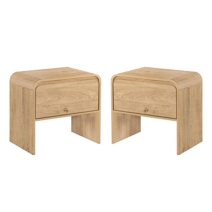 Mara - One Drawer End Table / Bedside Table