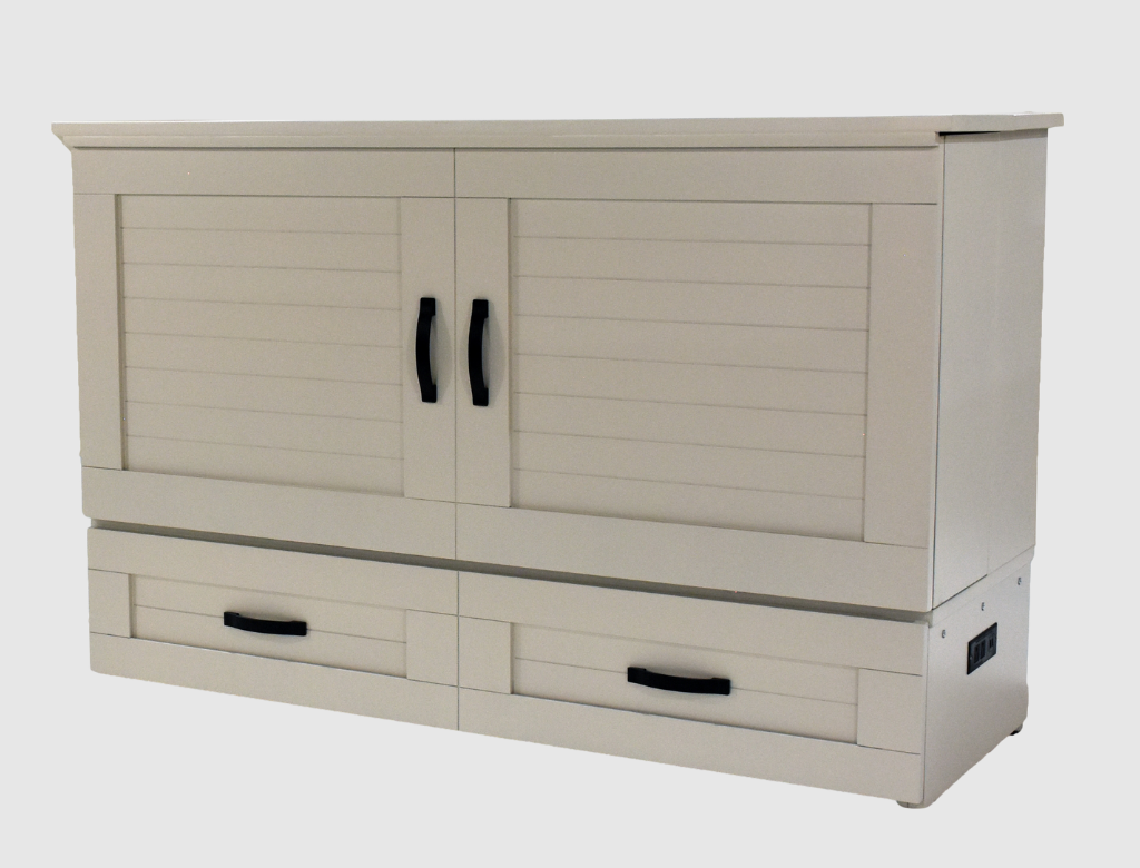 Cottage Hickory CabinetBed