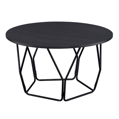 Sytira - Coffee Table - Espresso & Black