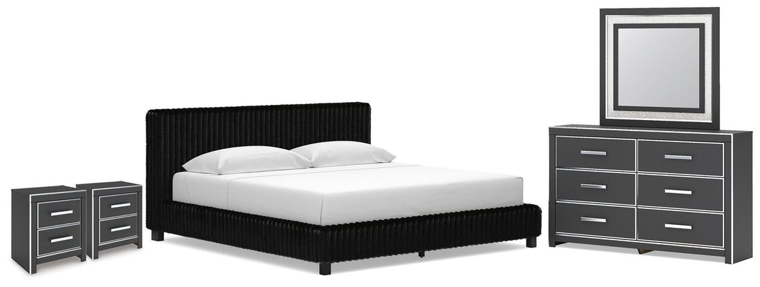 Zuraleus - Upholstered Bedroom Set