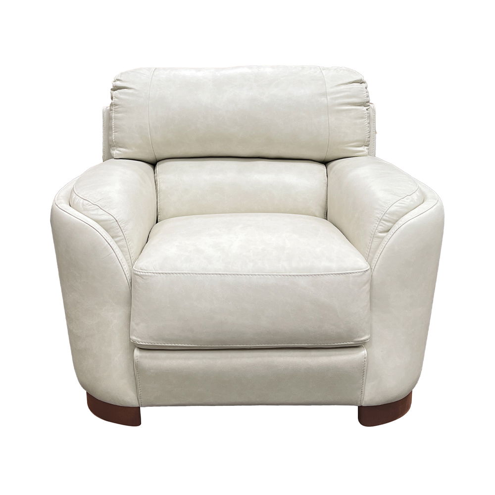 Edrice - Chair - Ivory Top Grain Leather