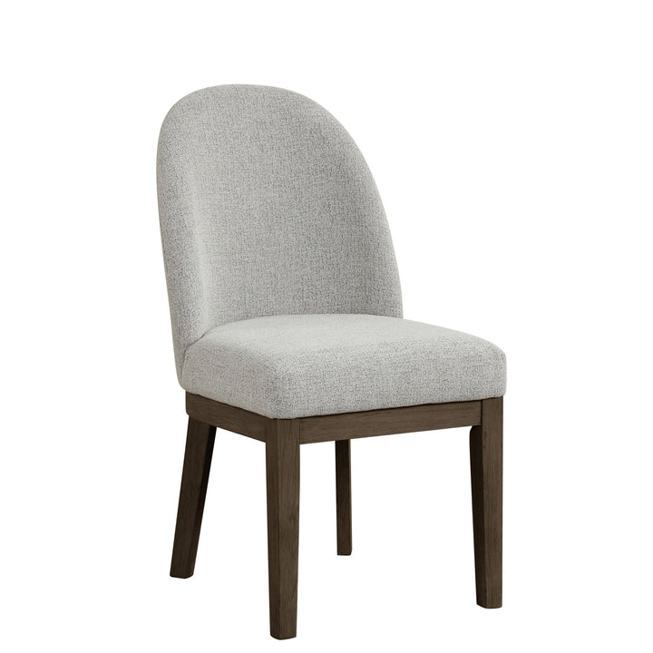 Essence - Upholstered Curved Back Chair (Set of 2)