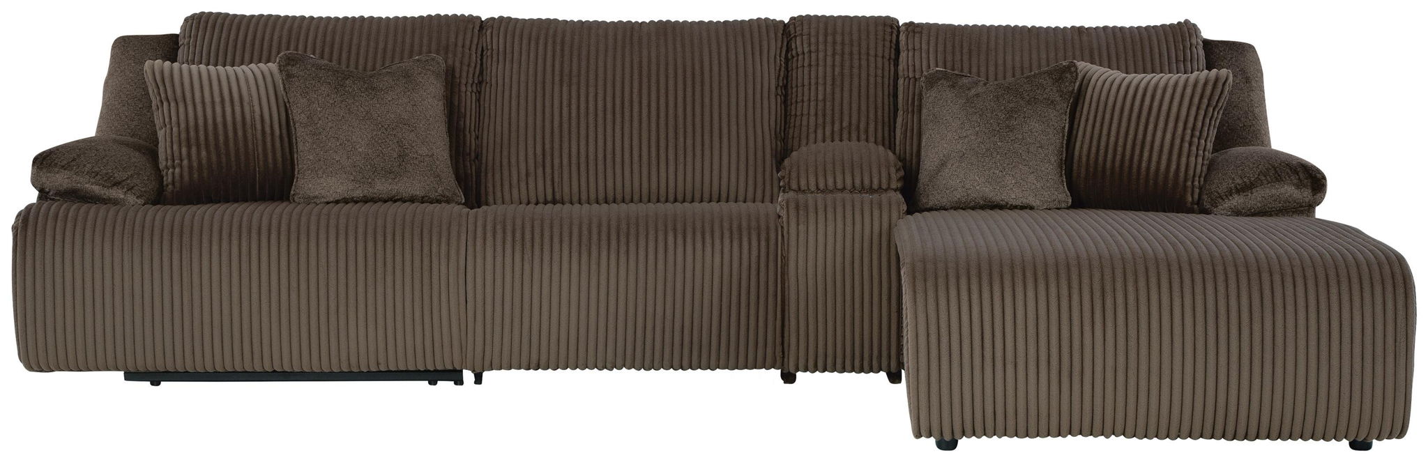 Top Tier - 4 Piece Reclining Sectional