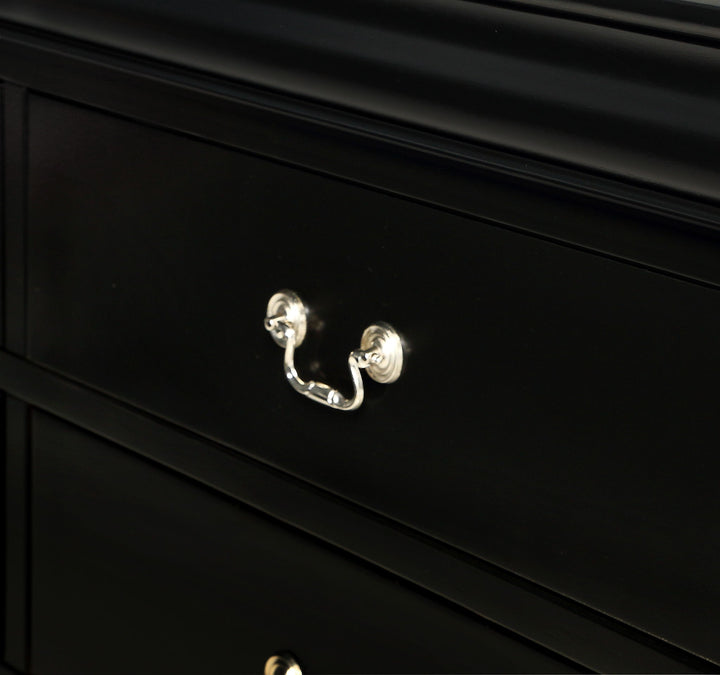 LOUIS PHILIP NIGHT STAND BLACK