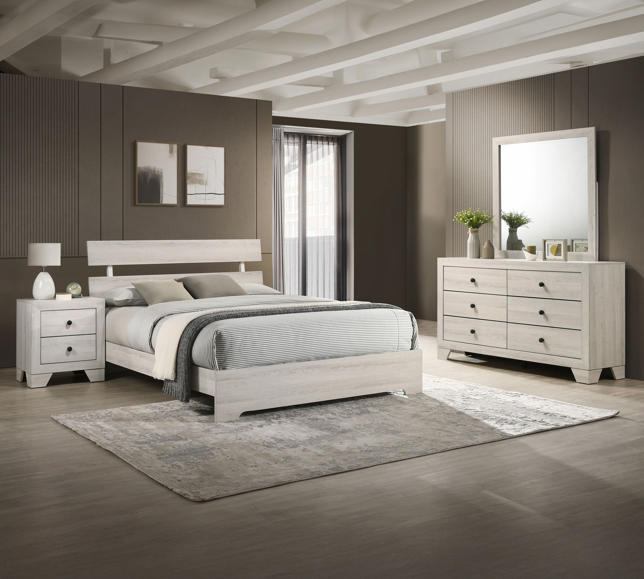 ATTICUS DRESSER TOP WHITE