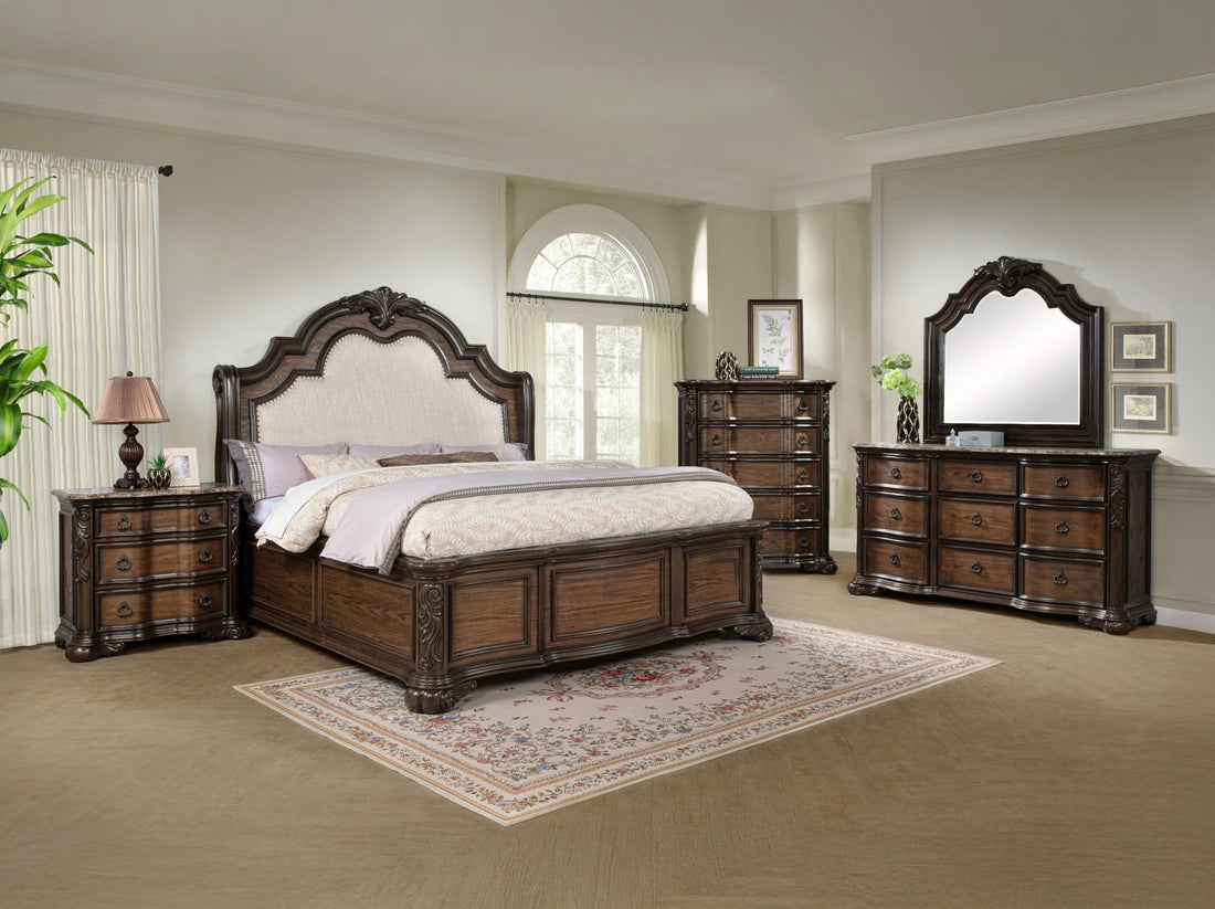 Ludwig - Chest - Dark Brown