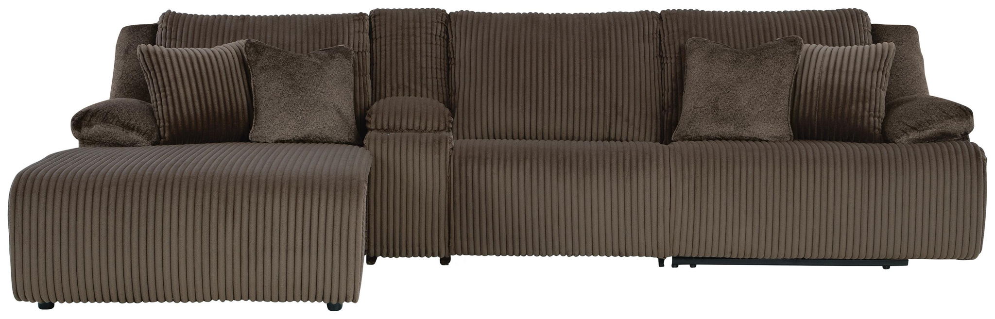 Top Tier - 4 Piece Reclining Sectional