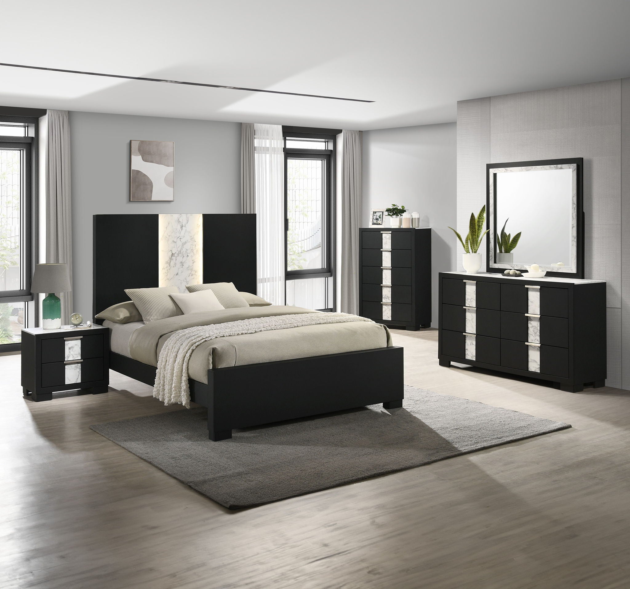 RANGLEY DRESSER TOP - BLACK