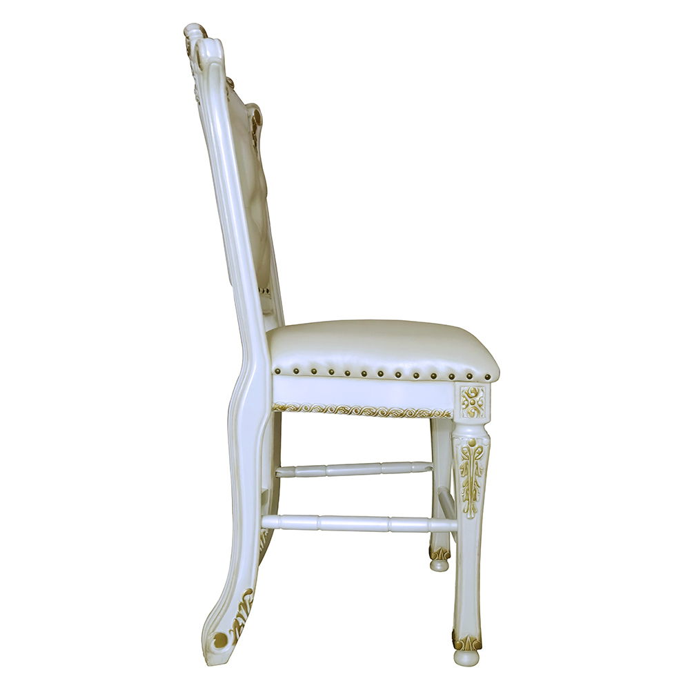Vendome - Counter Height Chair (Set of 2) - Antique Pearl