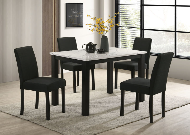 RESIA DINING CHAIR BLACK