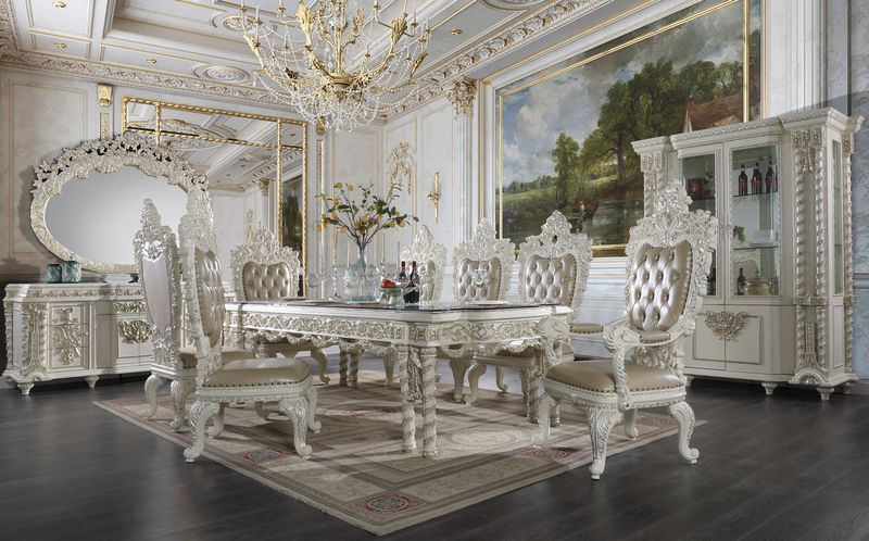 Vanaheim - Dining Table - Antique White