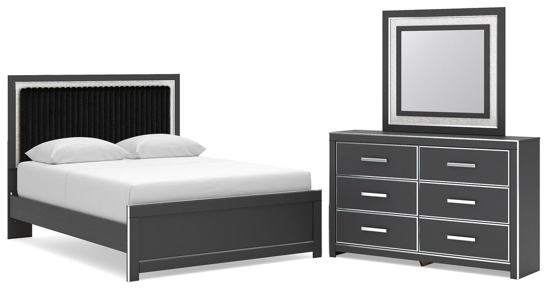 Zuraleus - Upholstered Panel Platform Bedroom Set