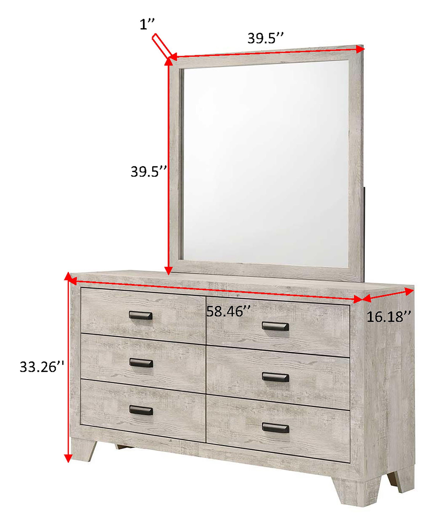 MILLIE DRESSER TOP-WHITE