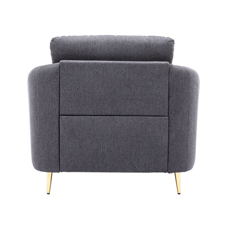 Yuina - Chair - Gray Linen