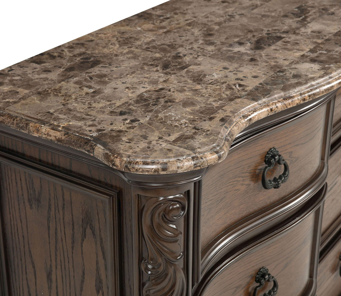 Ludwig - Chest - Dark Brown