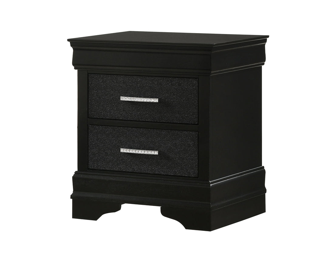 AMALIA NIGHT STAND BLACK