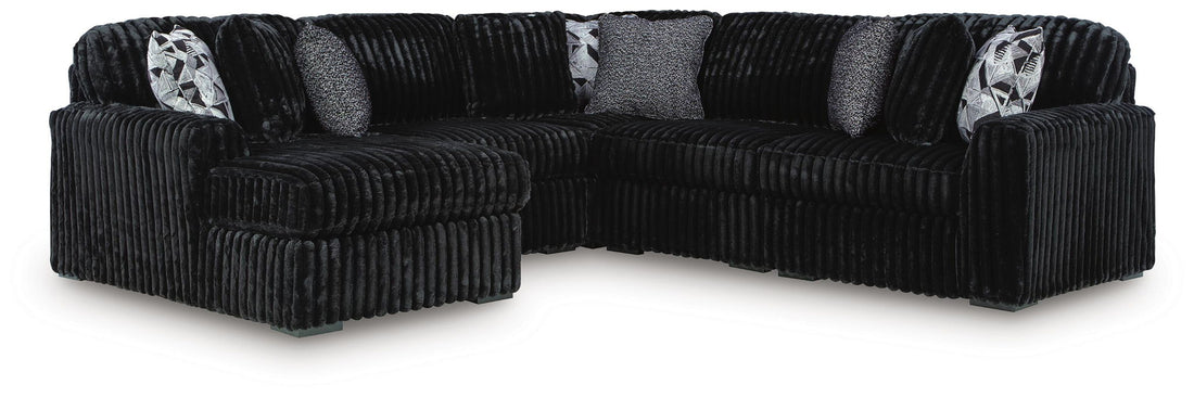 Midnight-Madness - 5 Piece Sectional