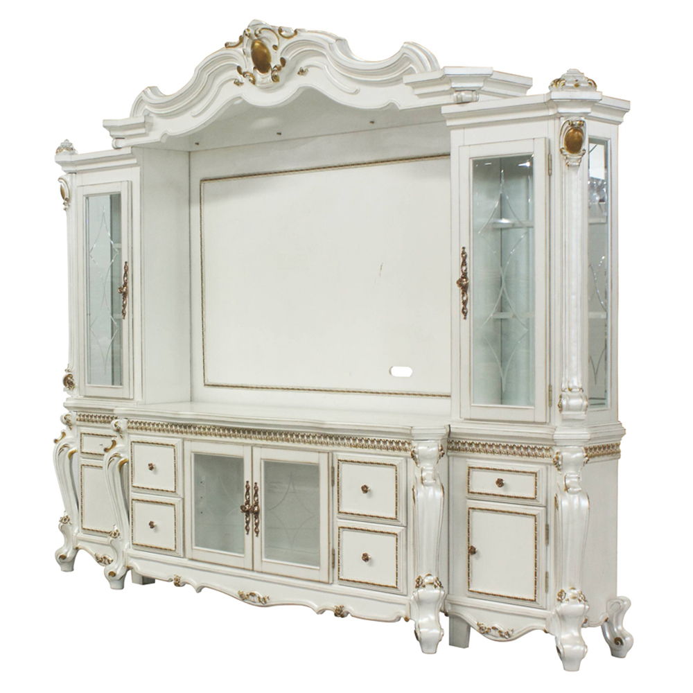 Picardy - Entertainment Center - Antique Pearl