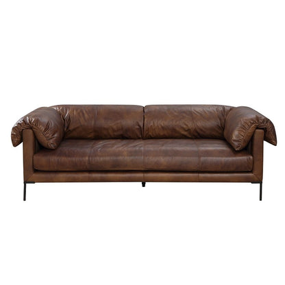 Jaron - Sofa - Mocha Top Grain Leather